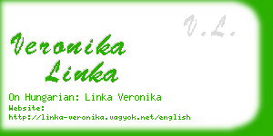 veronika linka business card